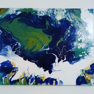 Acrylic Pour Painting